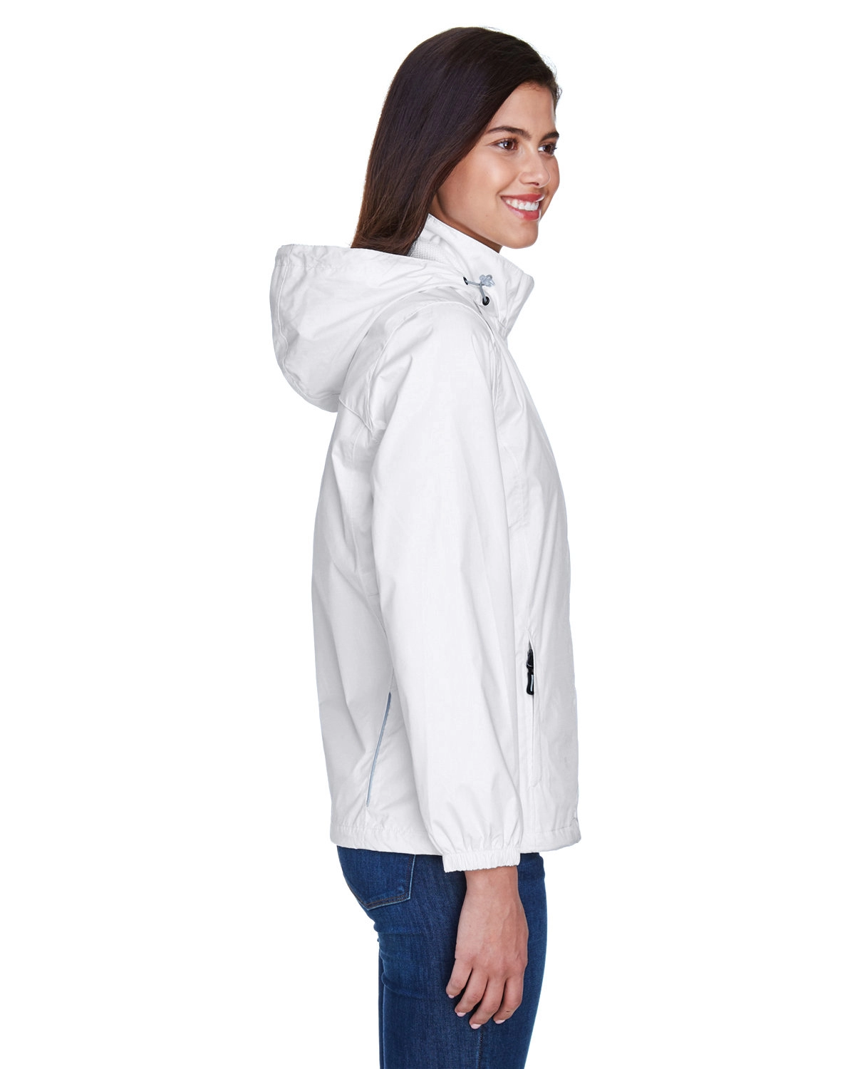 78185 Ash City - Core 365 Ladies' Climate Seam-Sealed Lightweight Variegated Ripstop Jacket SKU: 78185