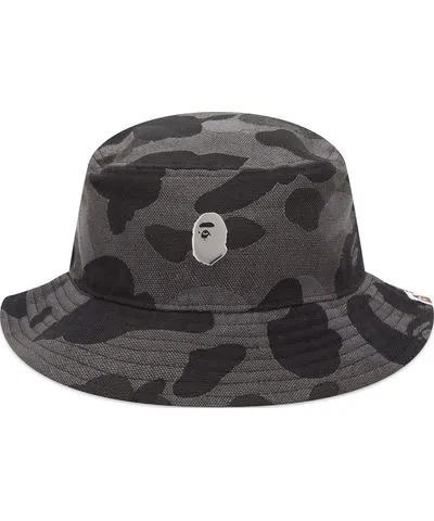 A Bathing Ape One Point Metal Pin Bucket Hat