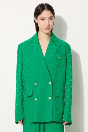 adidas Originals blazer Jaquard Blazer green color IX0944