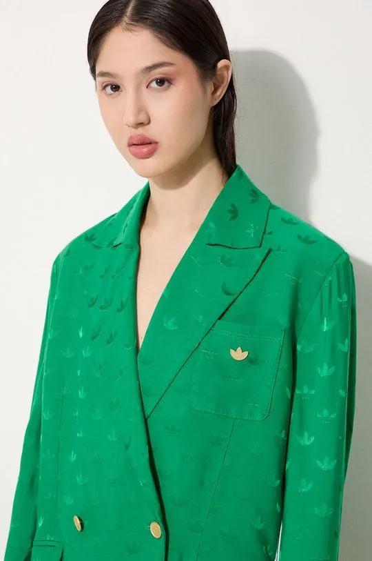 adidas Originals blazer Jaquard Blazer green color IX0944