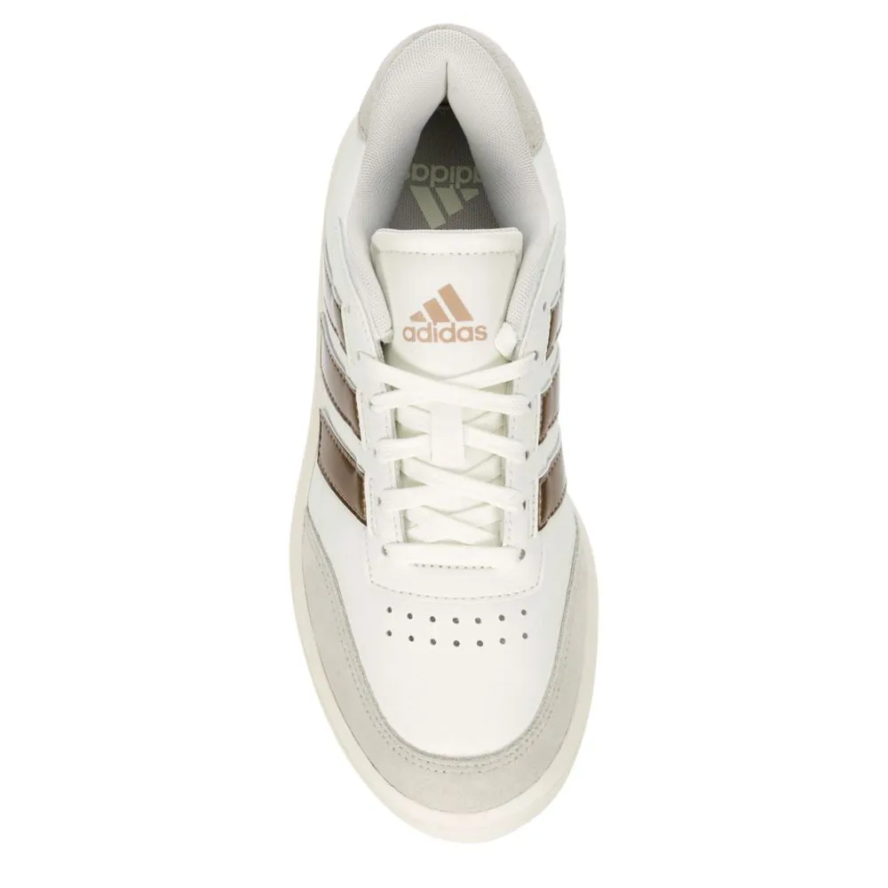 ADIDAS  WOMENS COURTBLOCK SNEAKER