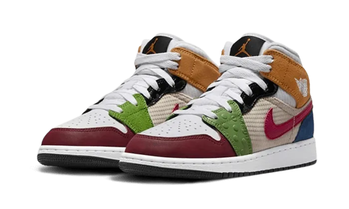 Air Jordan 1 Mid SE Patchwork