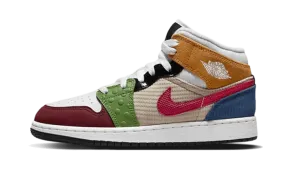 Air Jordan 1 Mid SE Patchwork