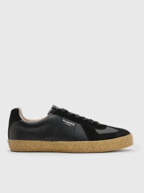 AllSaints Jaimee Underground Suede Sneaker - Black