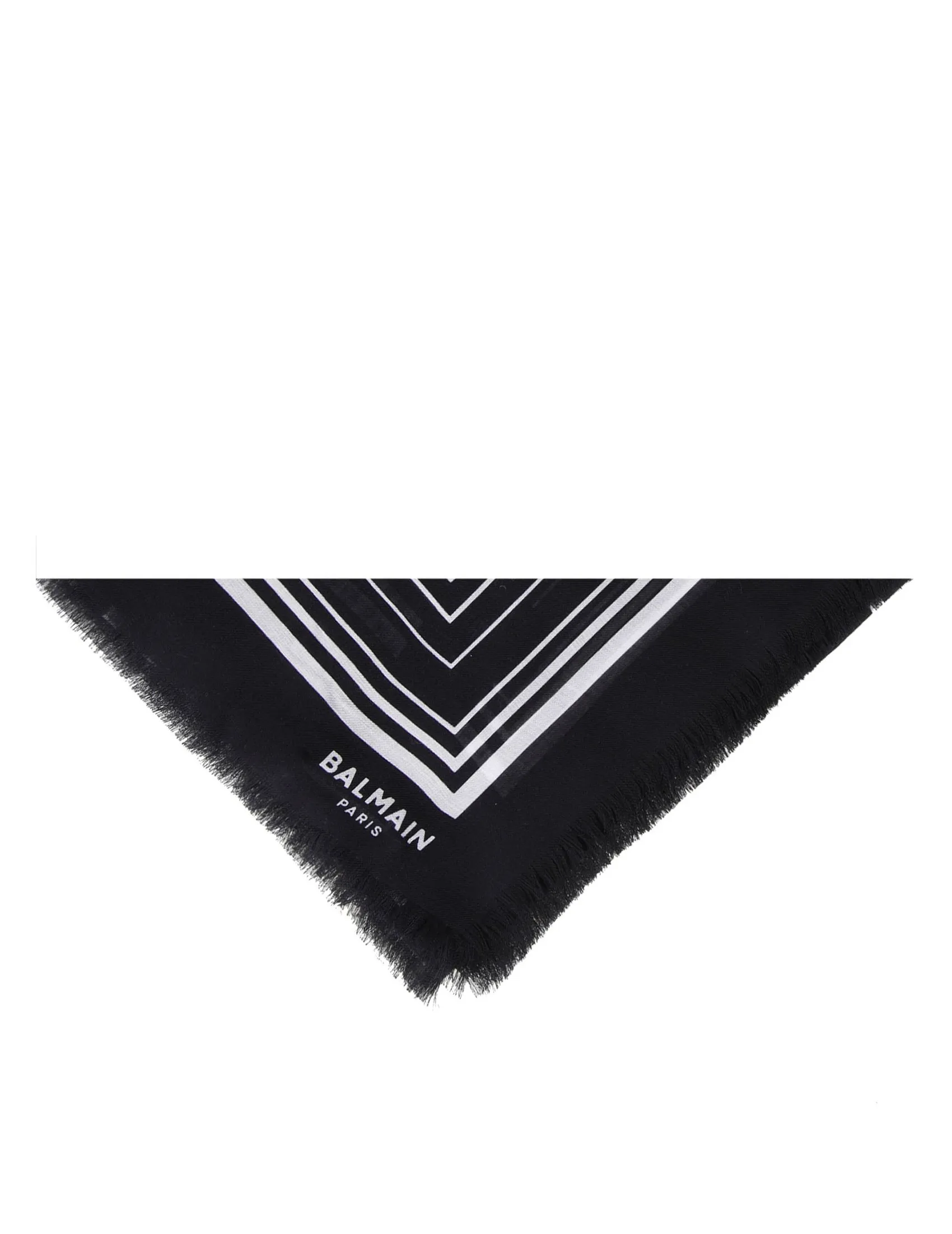 BALMAIN SCARF MONOGRAM