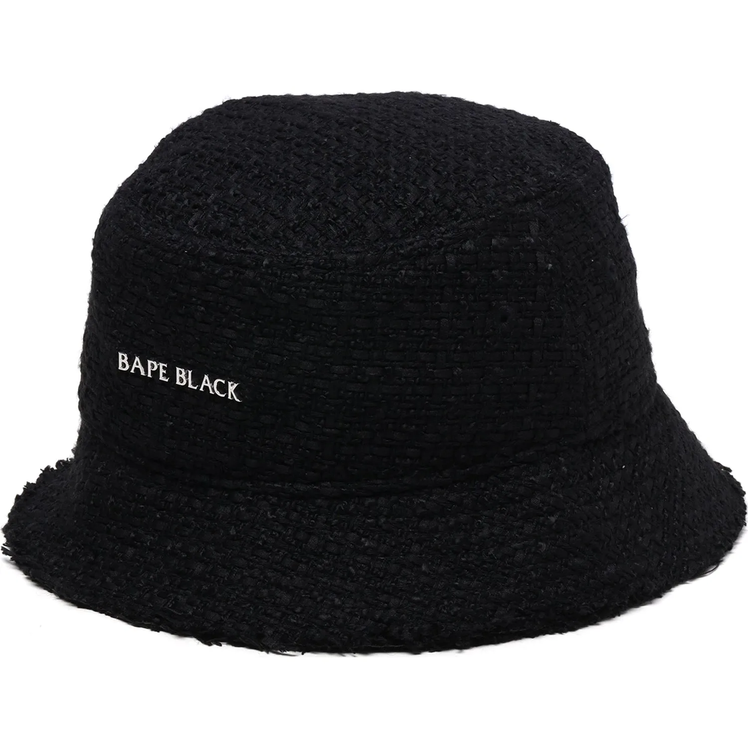 BAPE BLACK X NEW ERA LOGO TWEED HAT MENS