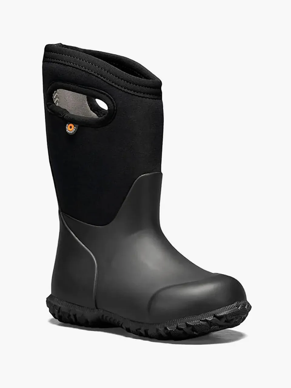 BOGS Kid's Insulated Rain Boots York Solid Black 24FW