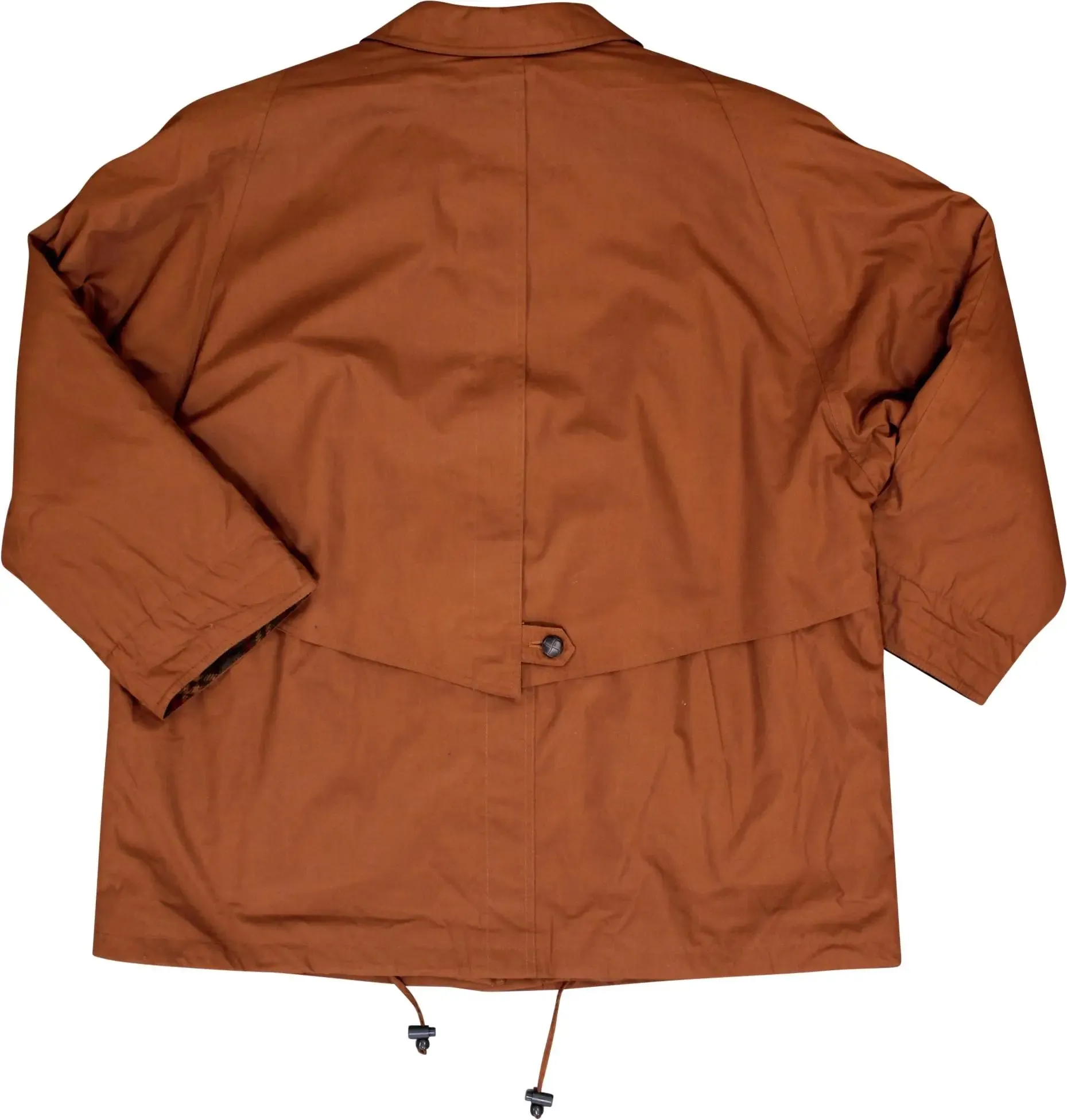 Brown Padded Coat by Society | ThriftTale