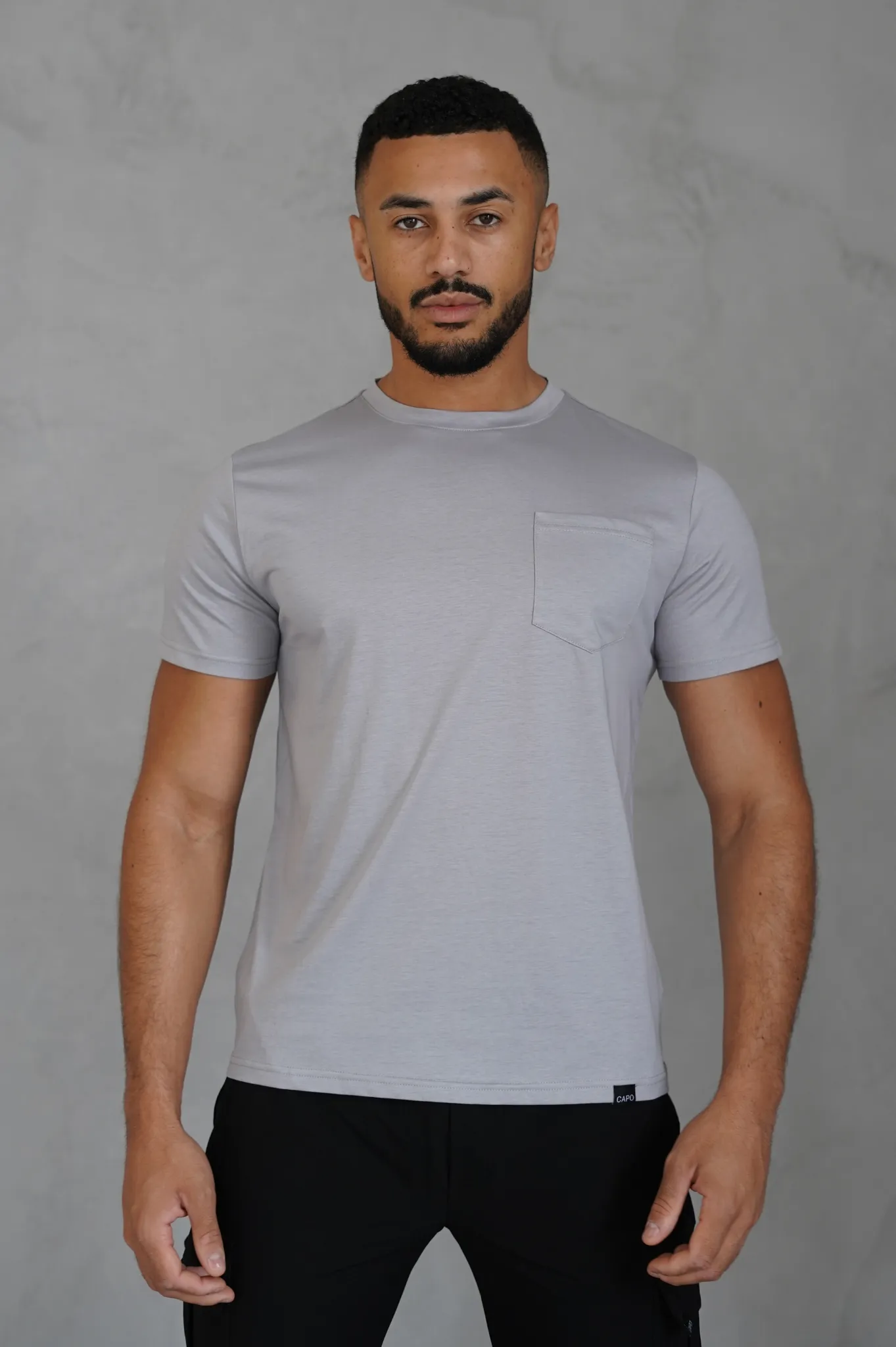 Capo MERCERISED T-Shirt - Grey