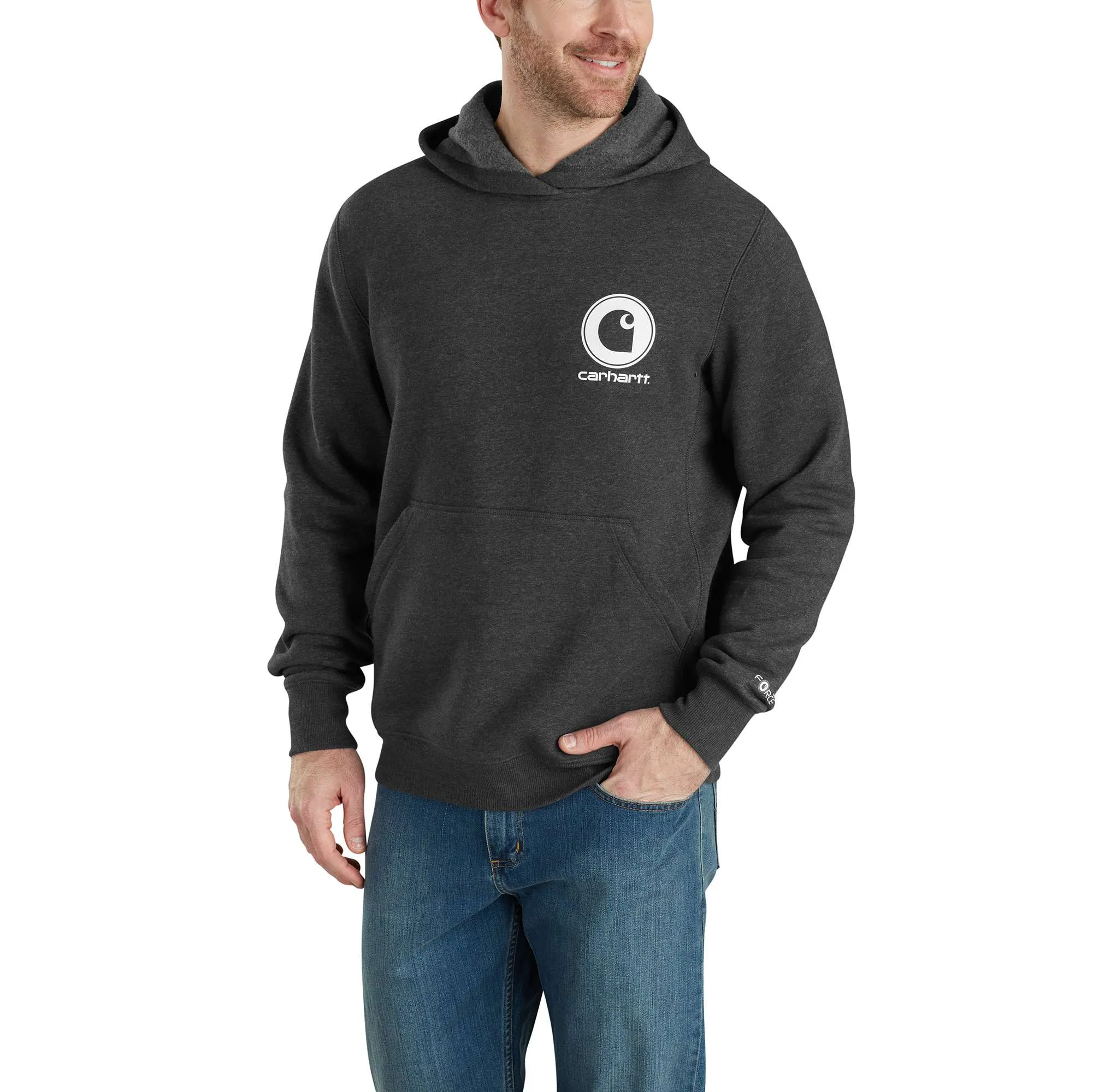 Carhartt Force Delmont Graphic Hooded Sweatshirt