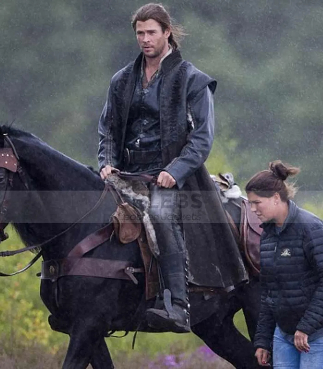 Chris Hemsworth The Huntsman Long Leather Coat