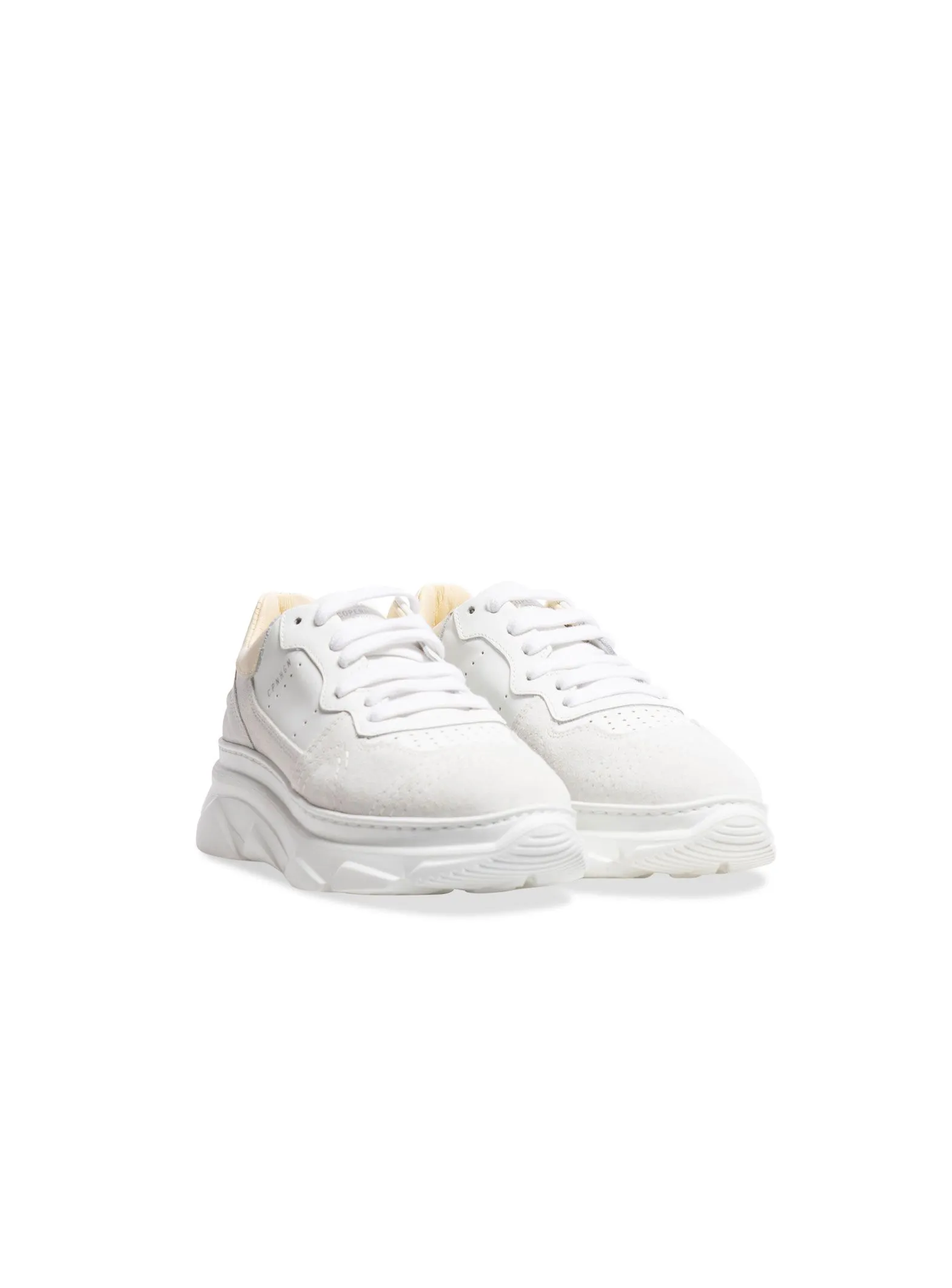 COPENHAGEN STUDIOS SNEAKERS MATERIAL MIX WHITE/BUTTER