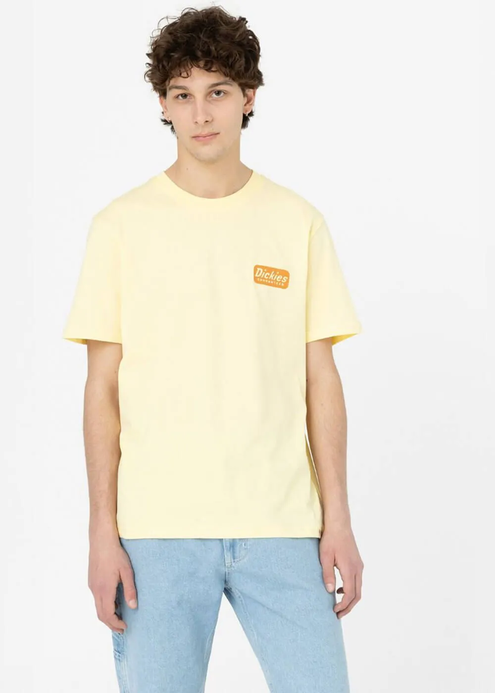 Dickies Men's Fircrest T-Shirt Pale Banana Yellow