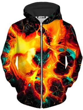 Eruption Unisex Zip-Up Hoodie