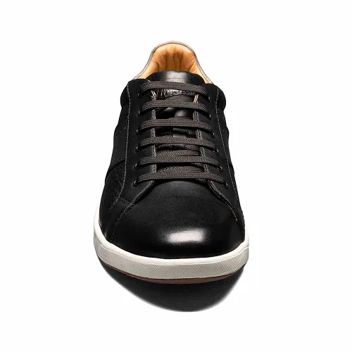 Florsheim Crossover Black Lace To Toe Sneaker