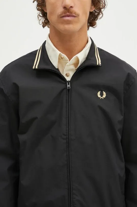 Fred Perry jacket The Brentham Jacket men's black color J2660.350