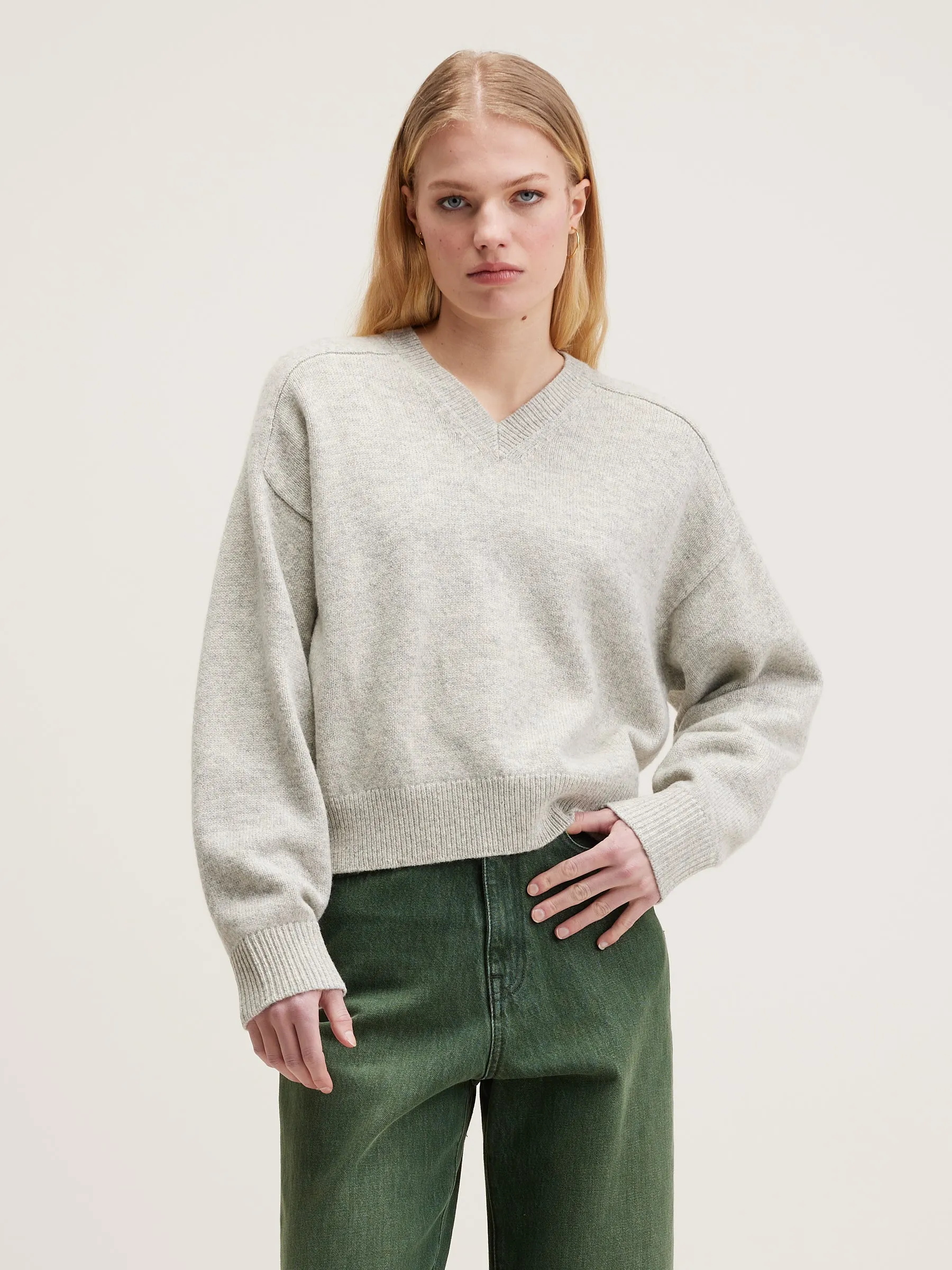 GADOR SWEATER (242 / W / OYSTER)