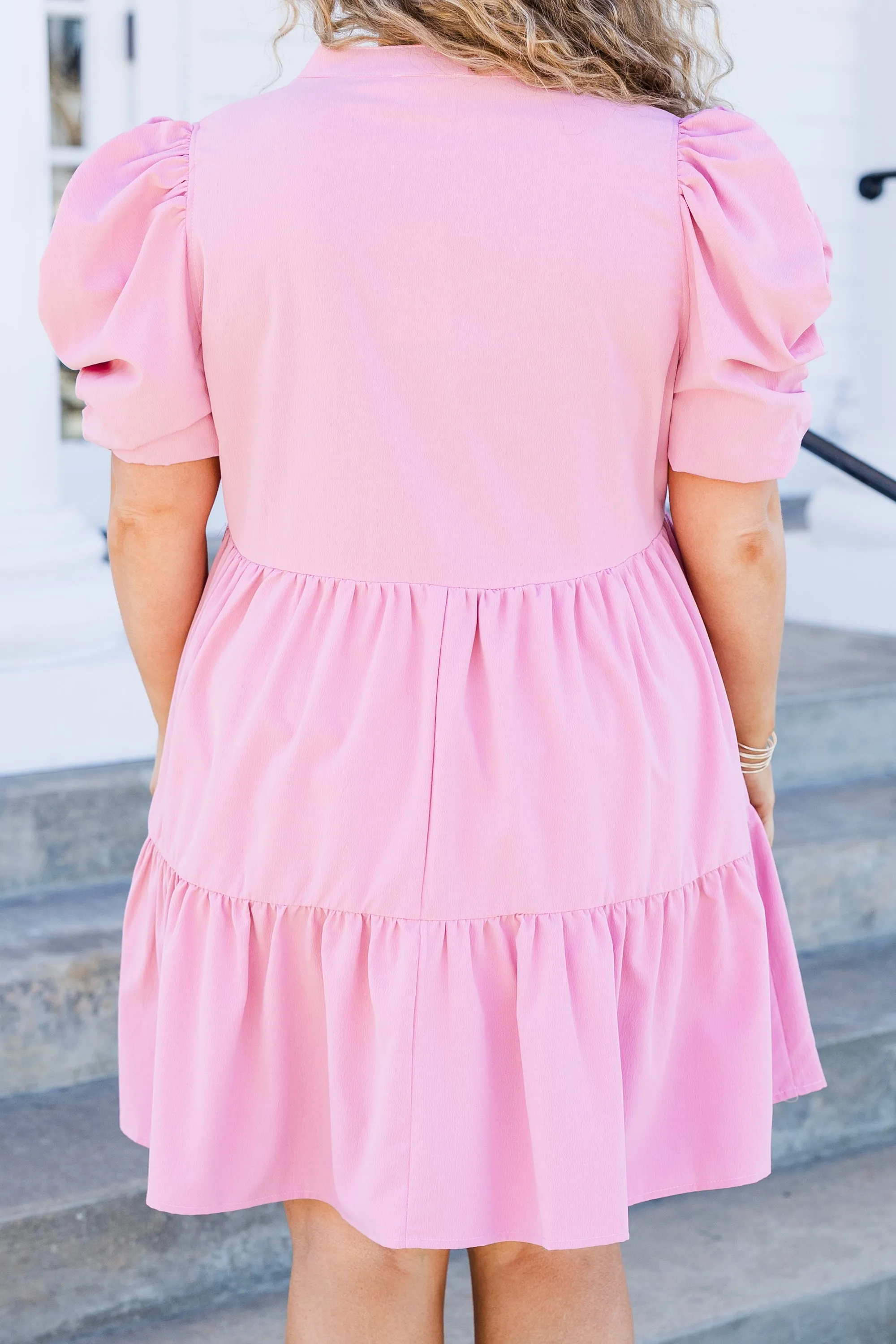 Honeymoon Dreamin' Dress, Baby Pink