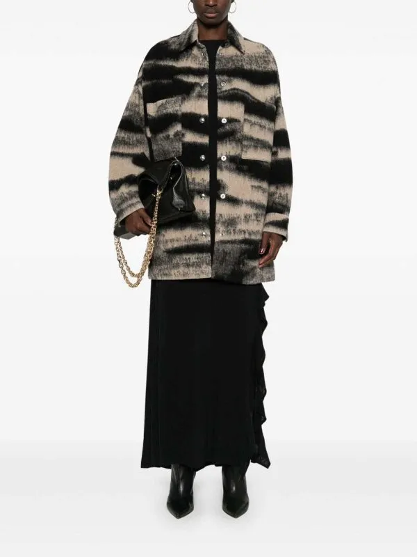 Iro Oriana Wool Blend Coat