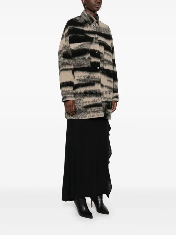 Iro Oriana Wool Blend Coat