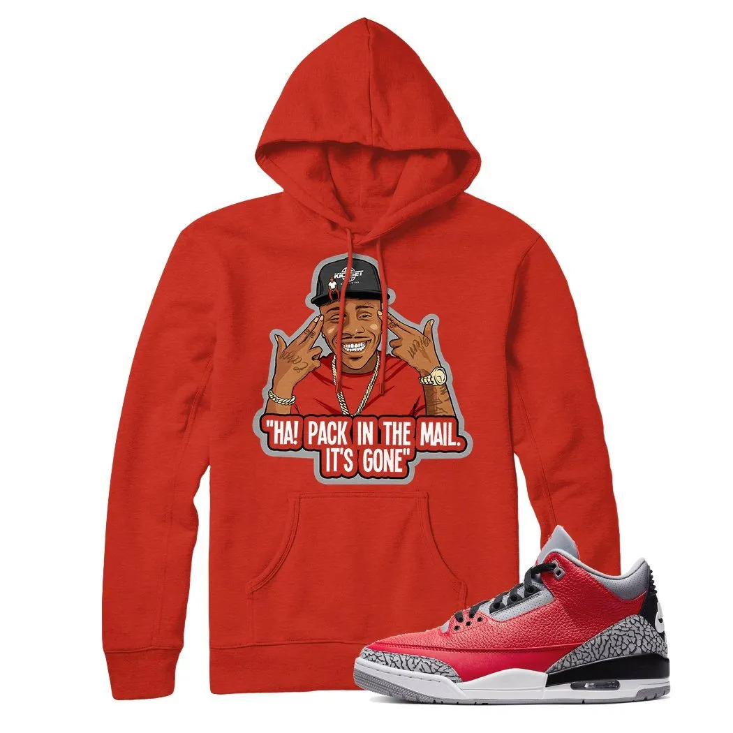 Jordan 3 Red Cement DaBaby Hoodie