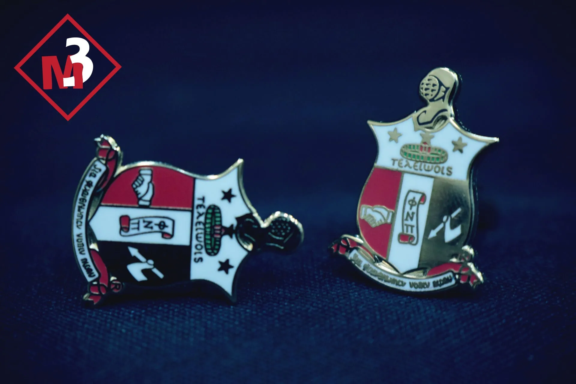 Kappa Alpha Psi-Coat of Arms Cufflinks