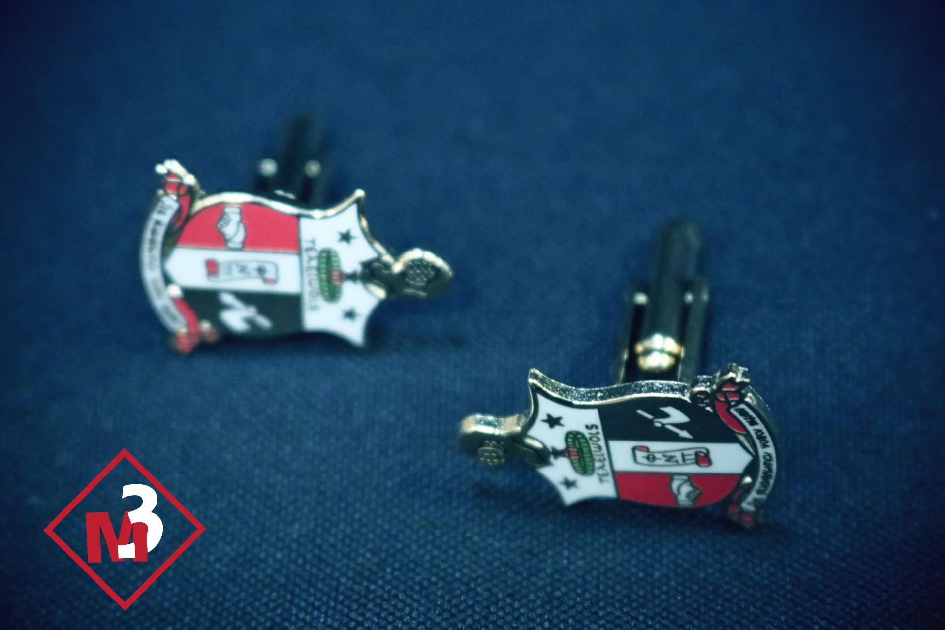 Kappa Alpha Psi-Coat of Arms Cufflinks