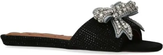 Kurt Geiger London Kensington bow-detail sandals Black