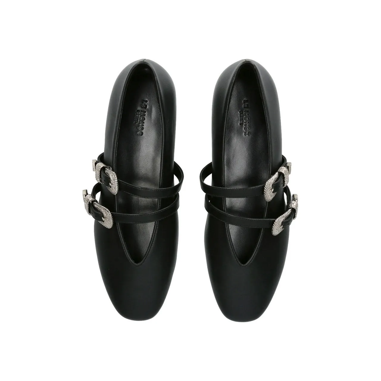 LE MONDE BERYL Claudia Slipper Ballet Flats - Black