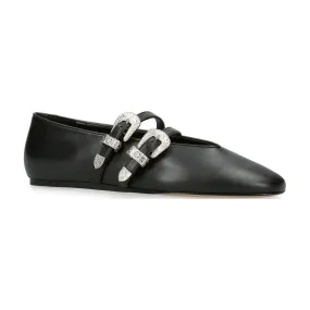 LE MONDE BERYL Claudia Slipper Ballet Flats - Black