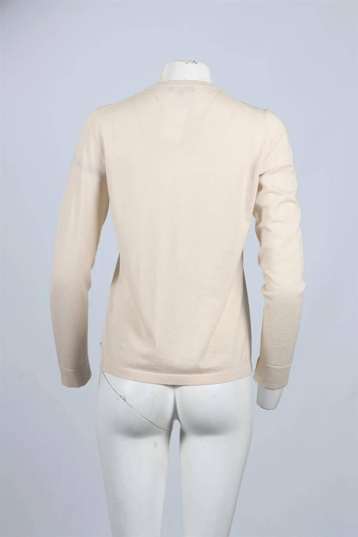 LORO PIANA CASHMERE AND SILK BLEND SWEATER IT 42 UK 10