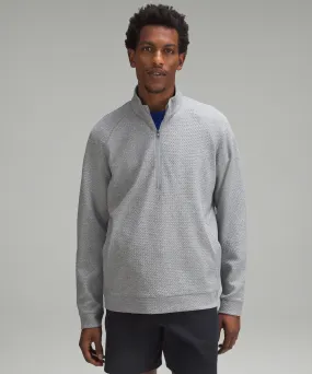 lululemon athletica Textured Double-Knit Cotton Half Zip | Men's Hoodies & Sweatshirts