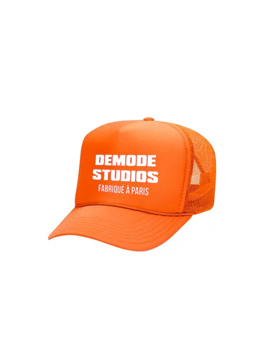 MADE IN PARIS TRUCKER HAT - ORANGE