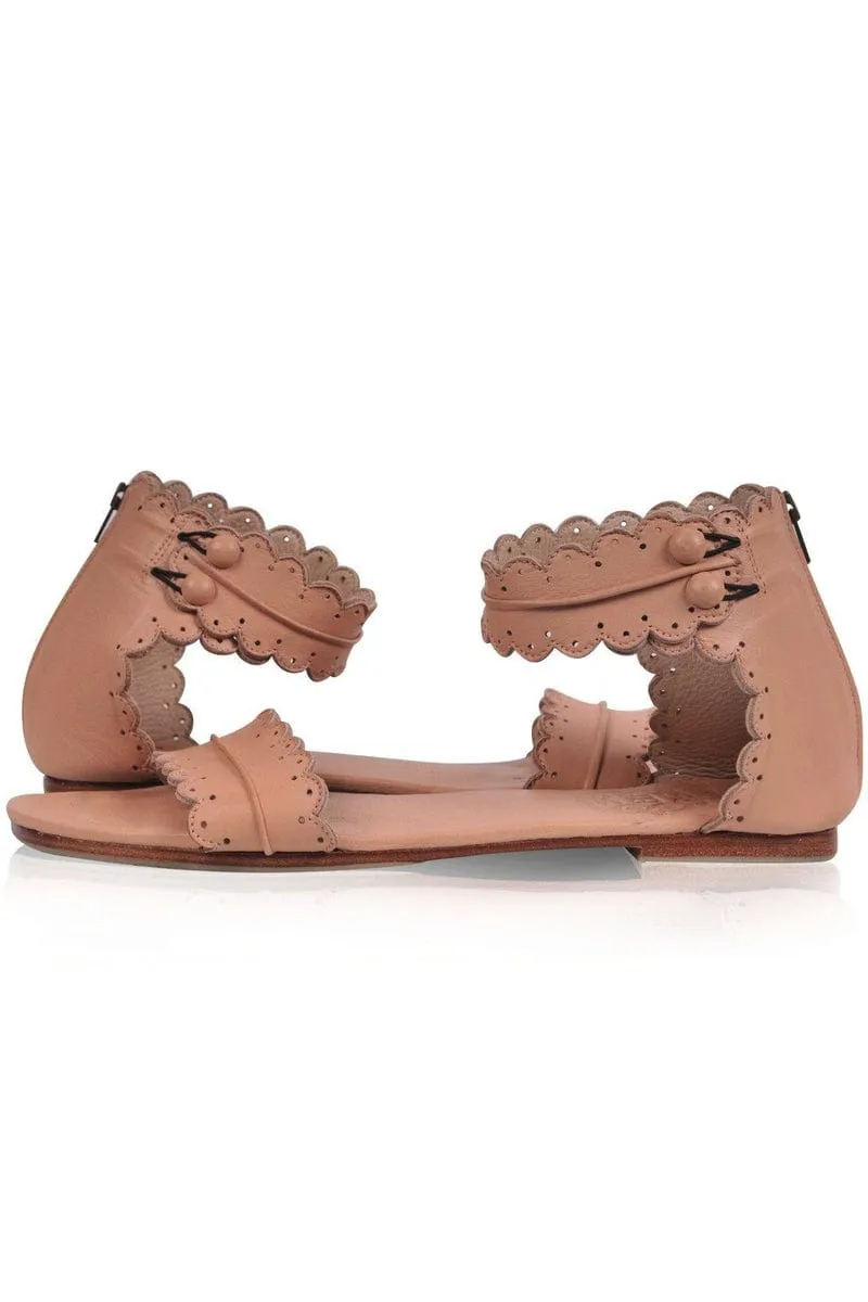 Midsummer Sandals in Nude