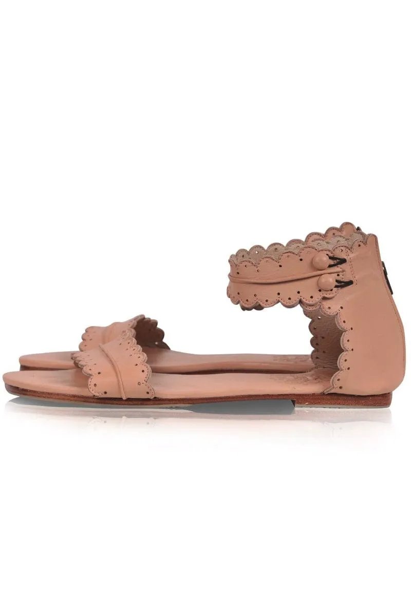 Midsummer Sandals in Nude