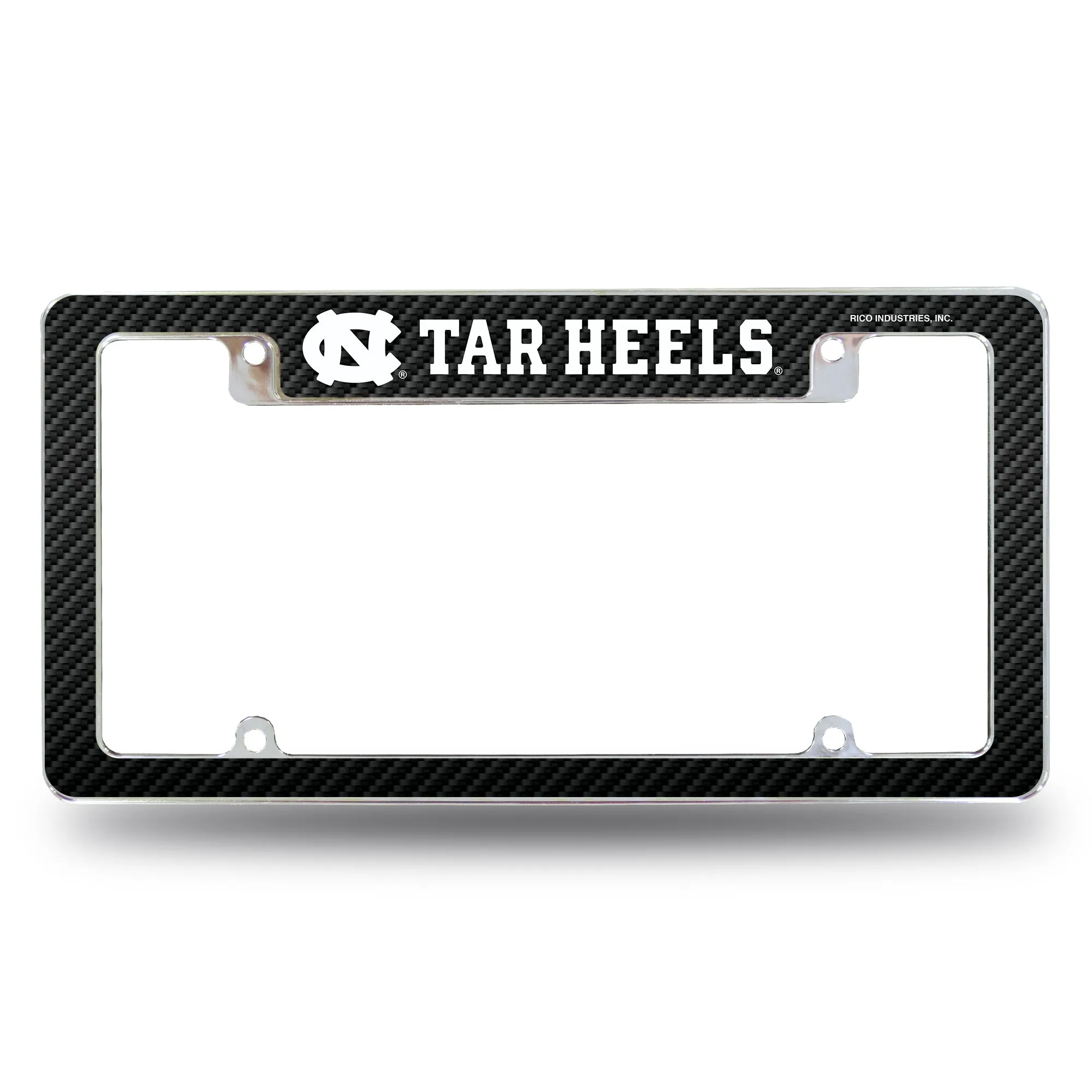 NCAA North Carolina Tar Heels All Over Chrome Frame