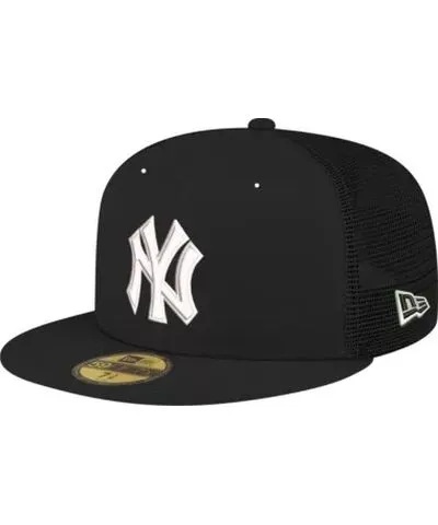 New Era Men's MLB New York Yankees 59FIFTY Trucker Fitted Hat