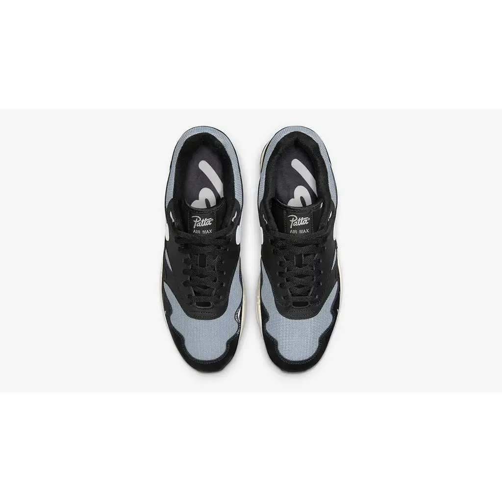 Nike Air Max 1 Patta Waves Black (With Bracelet)