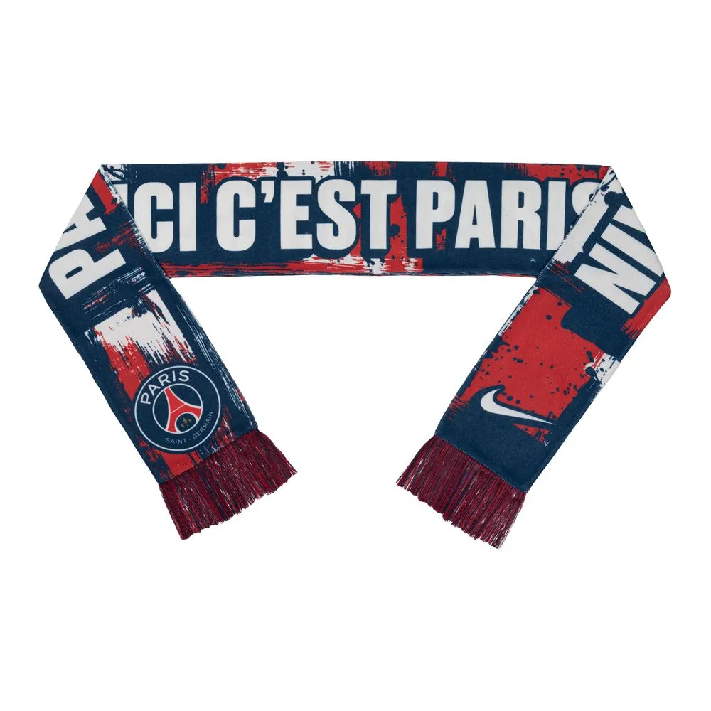 Nike Paris Saint-Germain Local Verbiage Sublimated Scarf