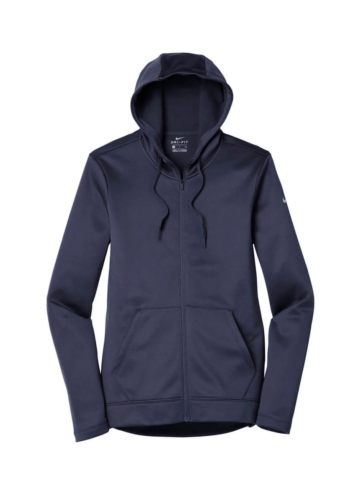 Nike Therma-Fit Full-Zip Hoodie Women's Midnight Navy | Personalized Hoodies