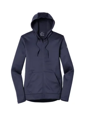 Nike Therma-Fit Full-Zip Hoodie Women's Midnight Navy | Personalized Hoodies