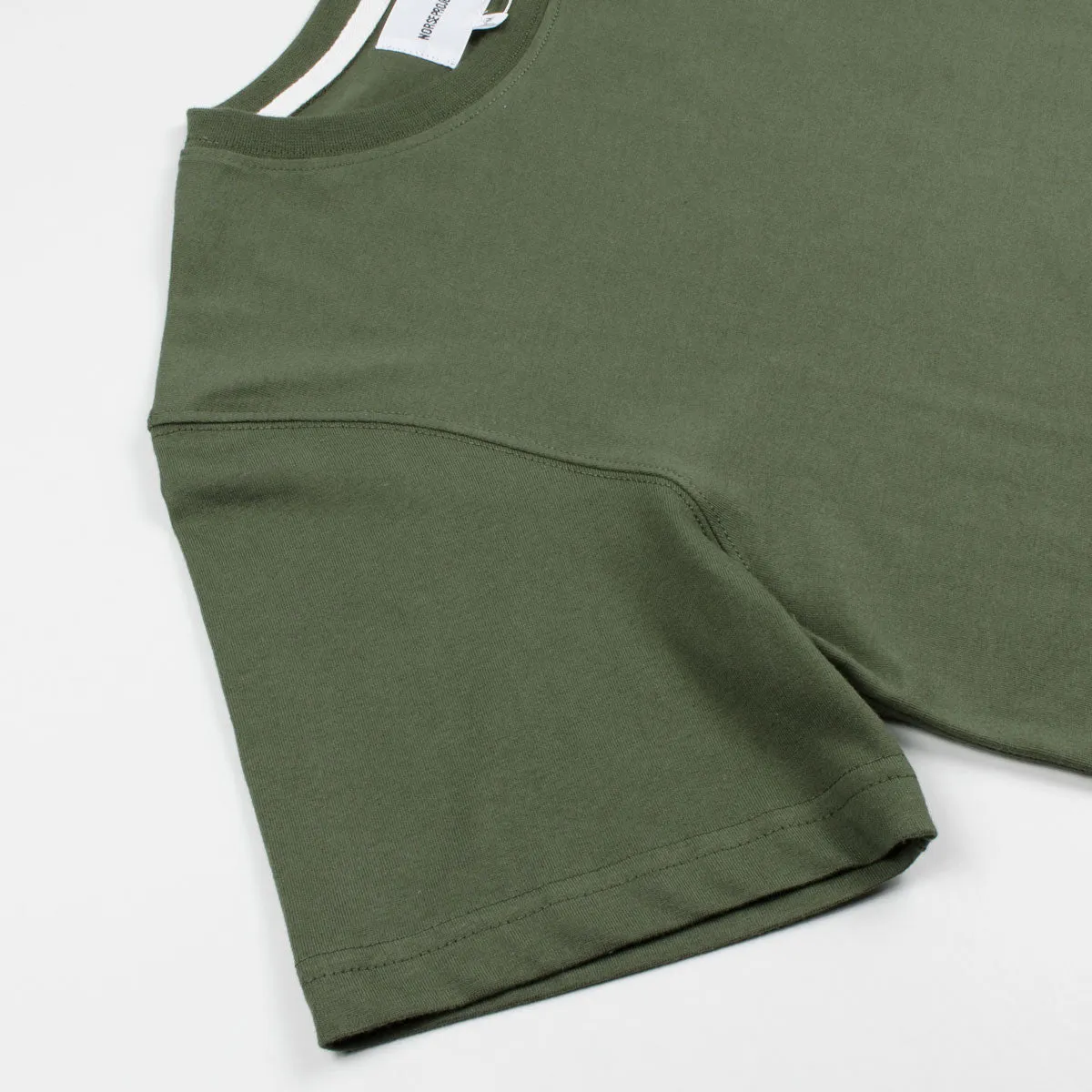 Norse Projects - Niels Basic T-shirt - Dried Olive