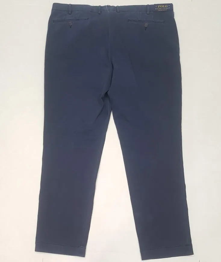 Nwt Polo Ralph Lauren Navy Blue Stretch Slim Fit Pants