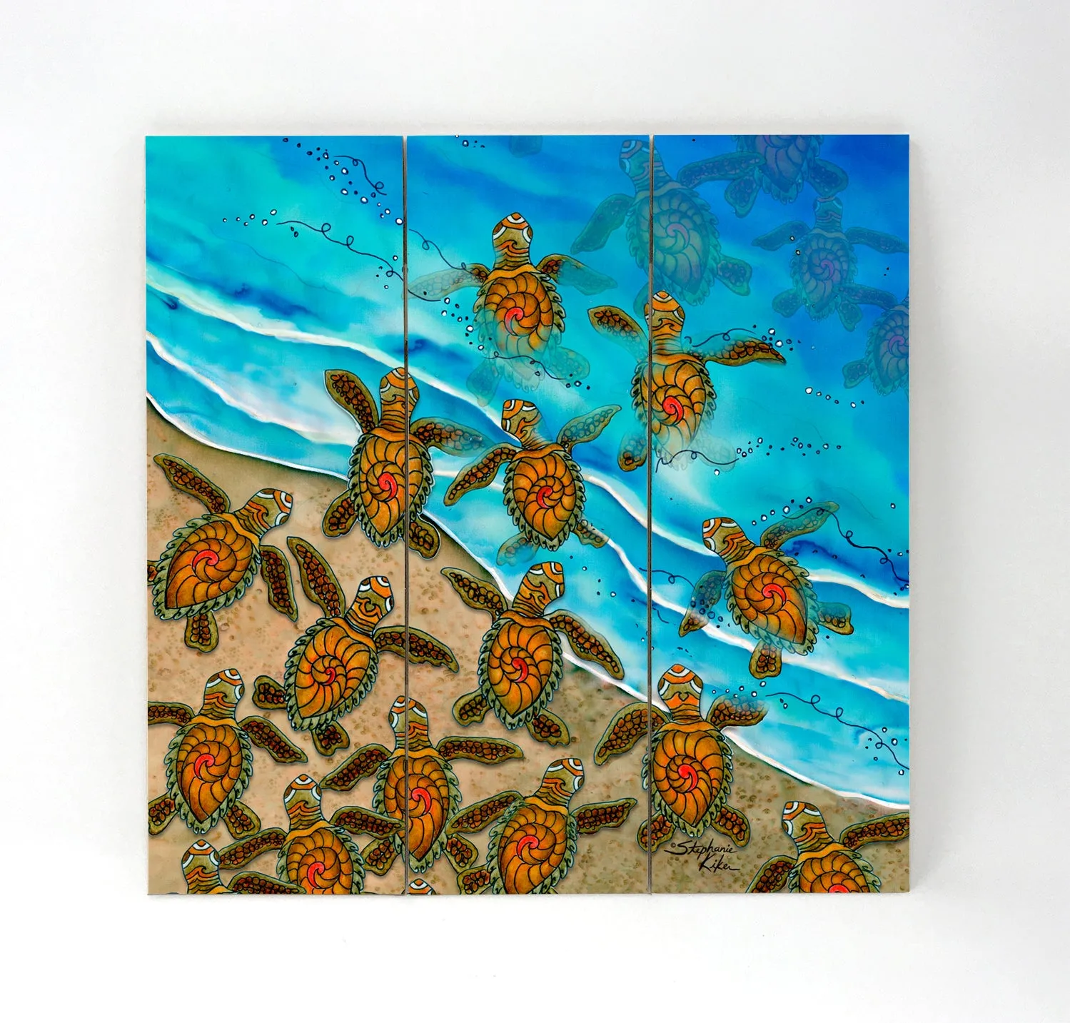 Ocean Bound Turtles Wall Art