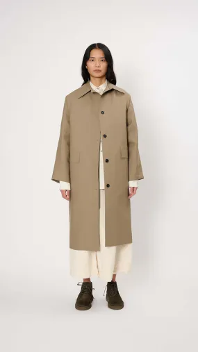 Original Padded Below Rubber Coat - Taupe