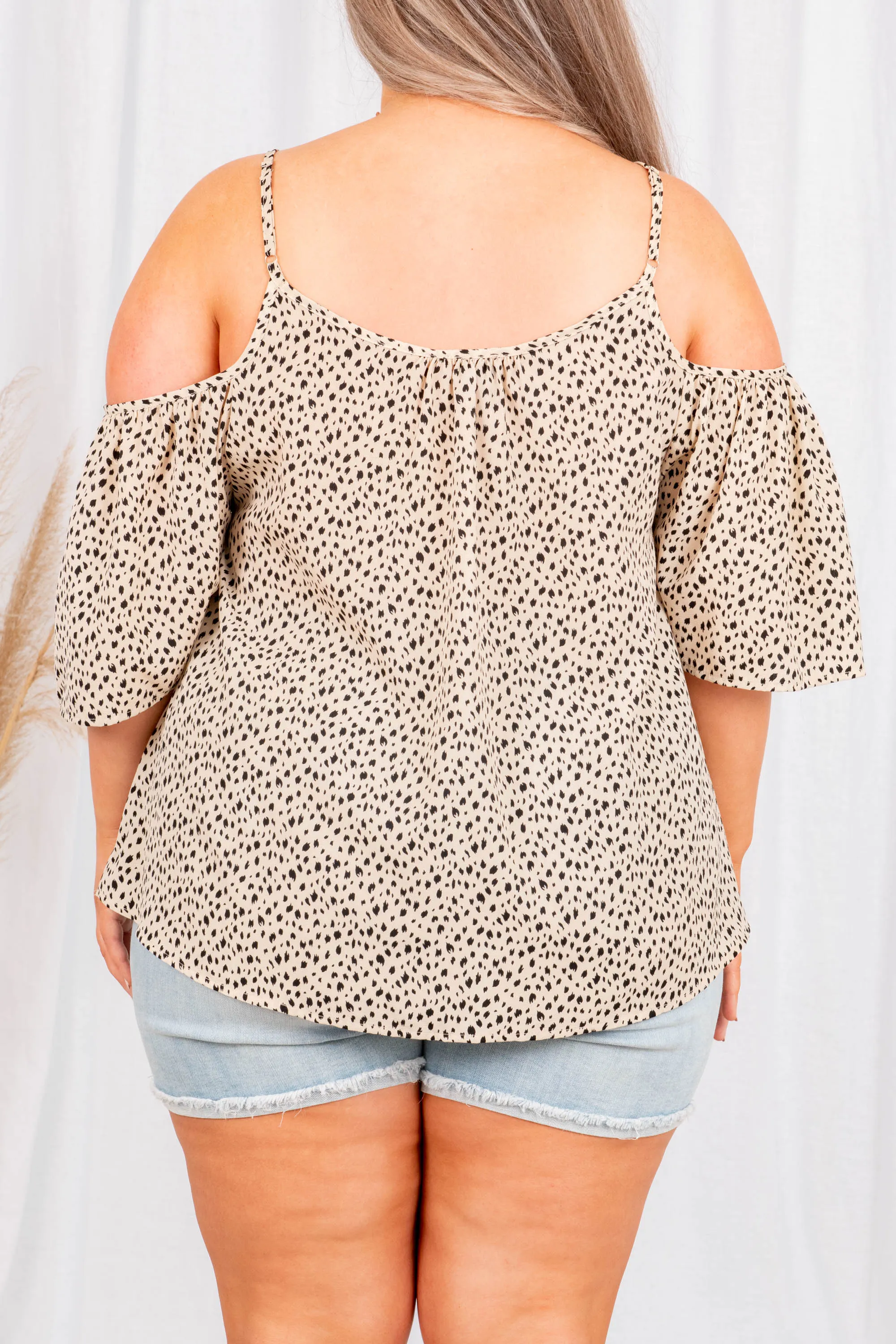 Our Favorite Date Blouse, Natural