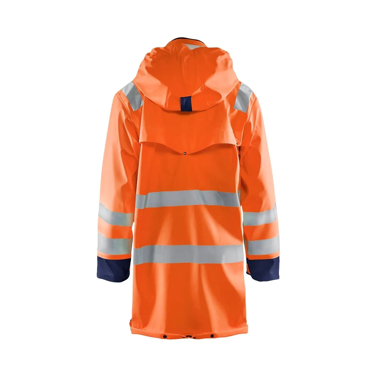 Rain Coat High Vis Level 2 4306 High Vis Rood/Zwart - Blåkl