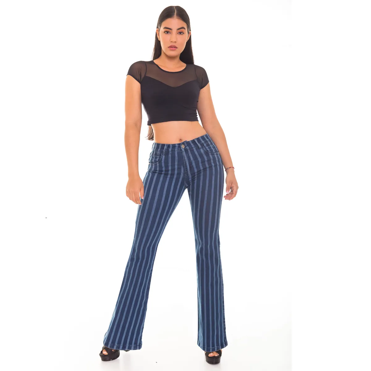 Rif. 14222 Jeans Push Up a zampa