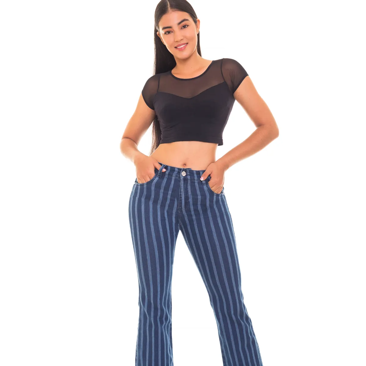 Rif. 14222 Jeans Push Up a zampa