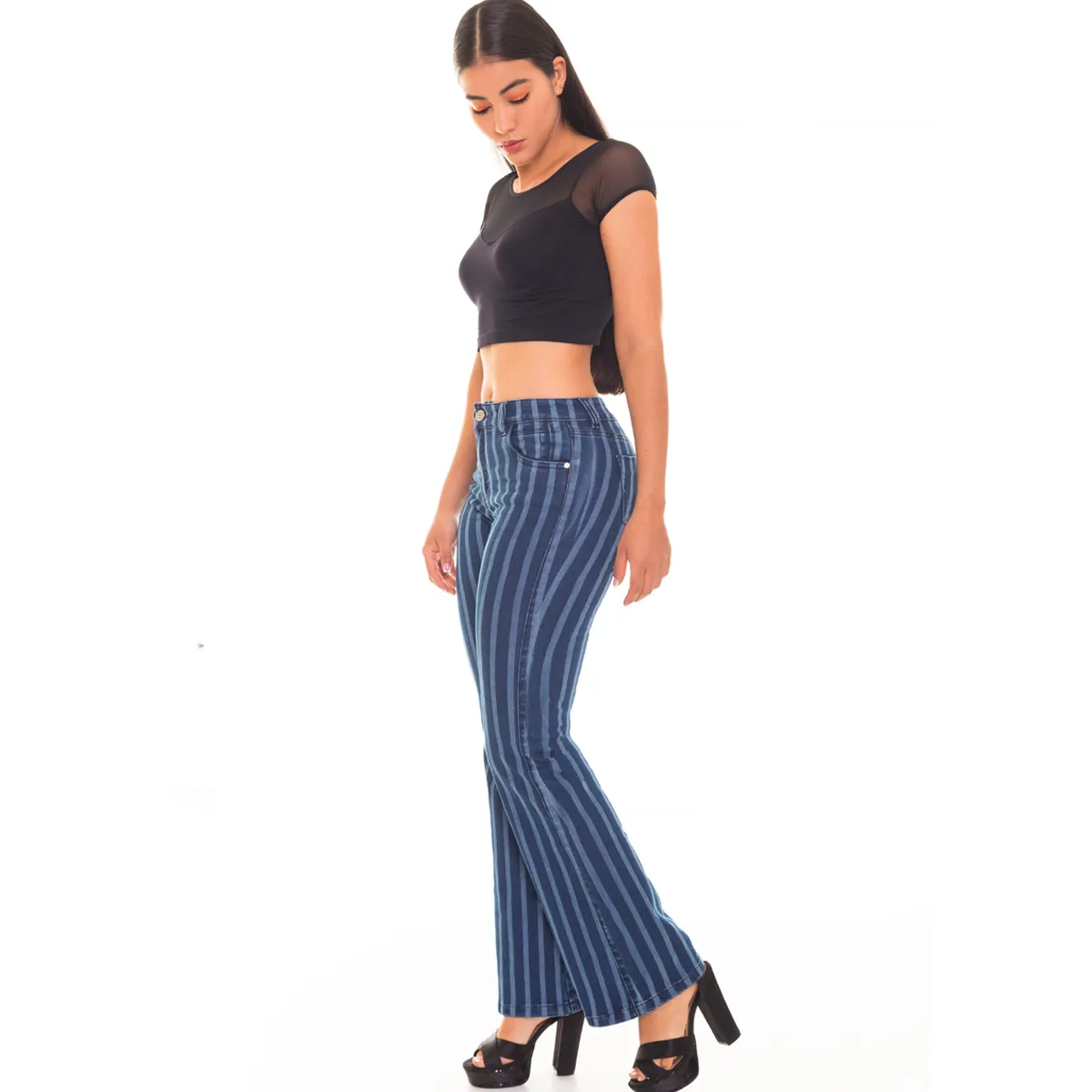 Rif. 14222 Jeans Push Up a zampa